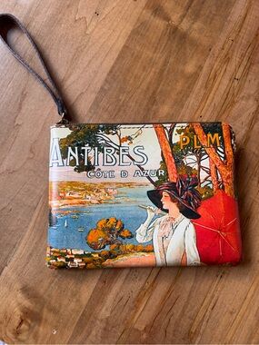 Patricia Nash Antibes Côte d'Azur Printed Wristlet - Multi-Color